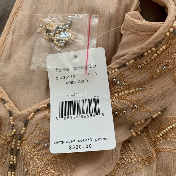 Free People Deja Vu Beaded Mini Dress - Picture 8 of 14